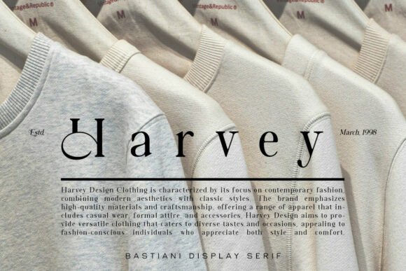 Bastiani Modern Font - Preview 2