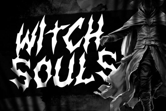 Blackened Rumbling Font - Preview 5