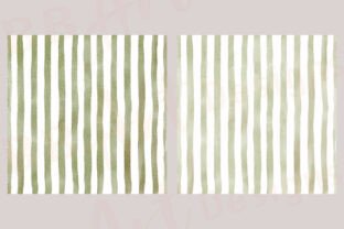Boho Watercolor Stripes Pattern Paper Graphic by BB Art Designs ...