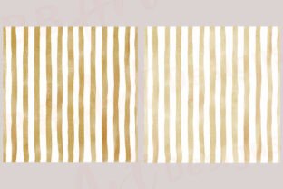 Boho Watercolor Stripes Pattern Paper Graphic by BB Art Designs ...