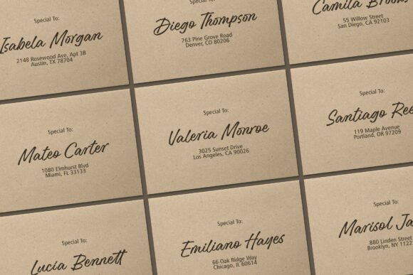 Confides Font - Preview 4