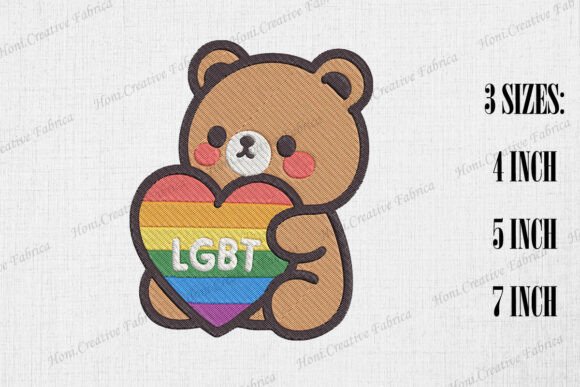 Cute Bear Supports LGBT