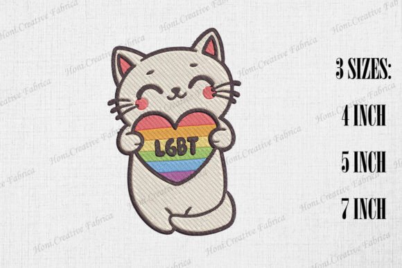 Cute Cat Supports LGBT
