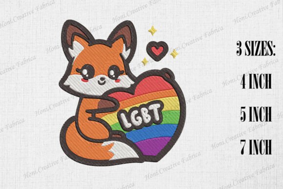 Cute Fox Supports LGBT