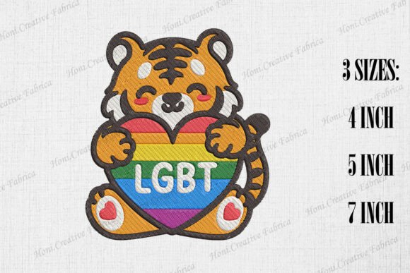 Cute Tiger Supports LGBT
