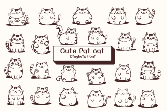 Cute Fat Cat