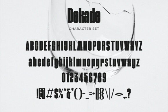 Dekade Font - Preview 1