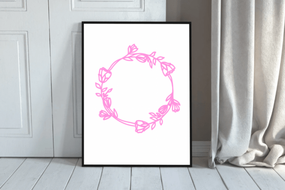 Doodle Wreath Font - Preview 5