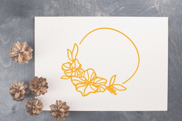Doodle Wreath Font - Preview 6