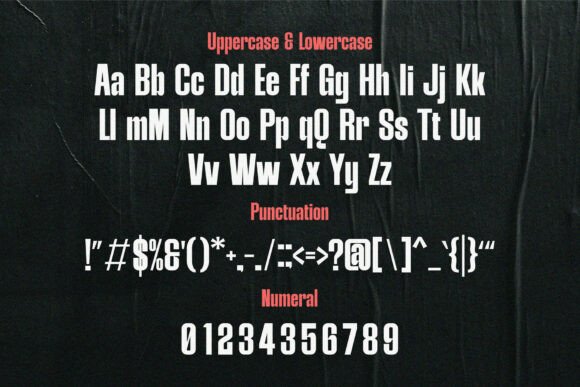 Gankies Font - Preview 1