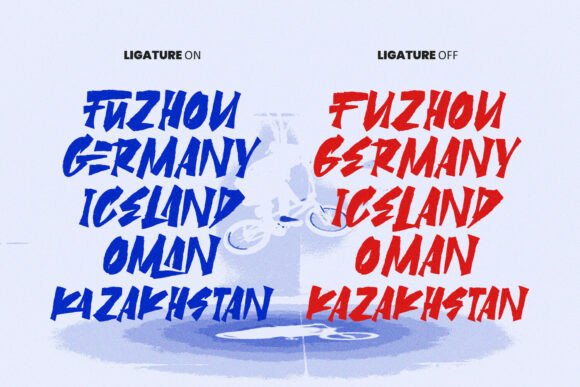Gelaka Fuman Font PNG with transparent background - Preview 5