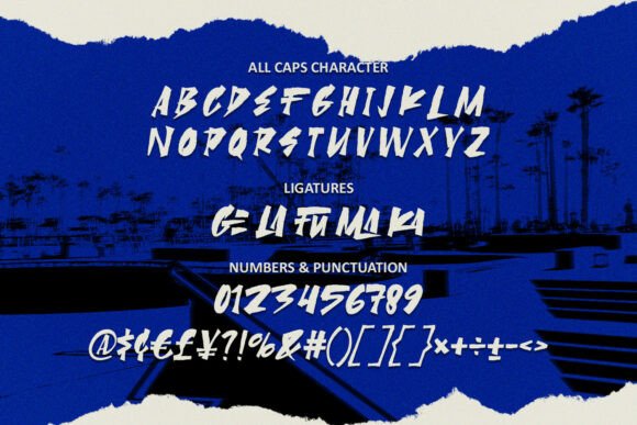 Gelaka Fuman Font PNG with transparent background - Preview 6