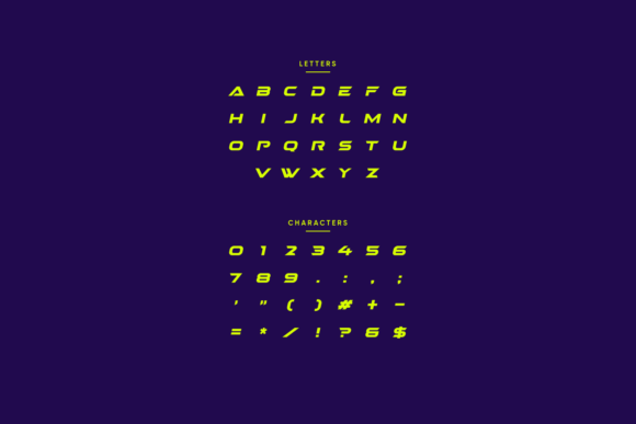 Gesecs Font PNG with transparent background - Preview 2
