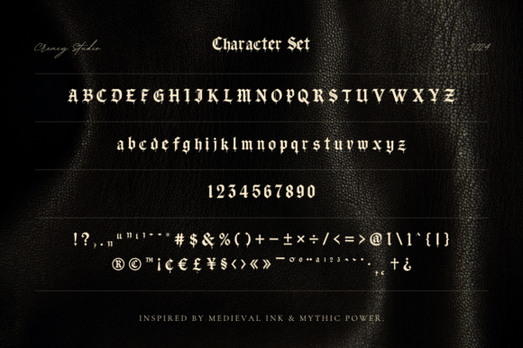 Grimoire Noir Font - Preview 1