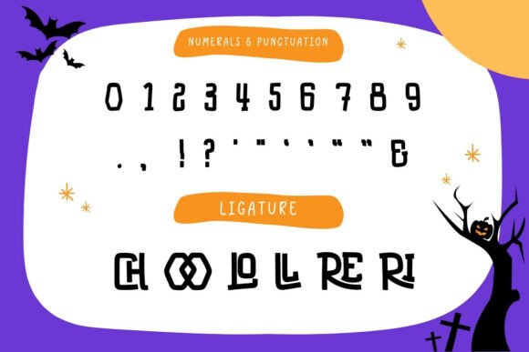 Halloween Party Font - Preview 2