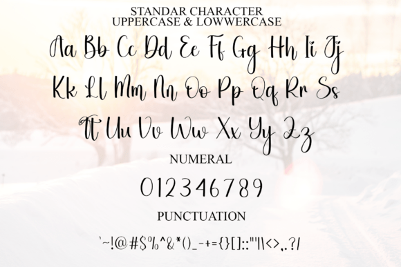 Handlattering Font - Preview 6