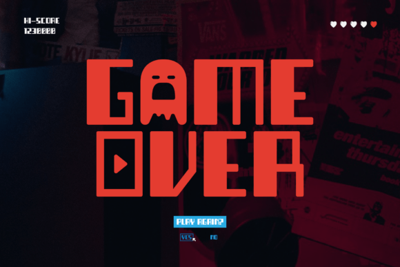Joybit Font PNG with transparent background - Preview 1