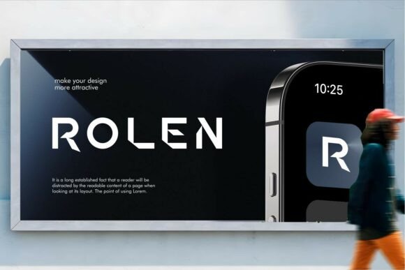 Kloema Font PNG with transparent background - Preview 1