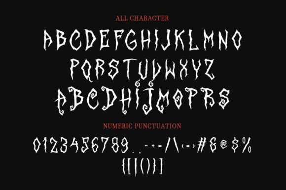Magozzet Font PNG with transparent background - Preview 6