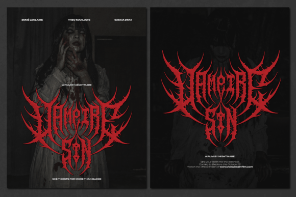 Mikmons Font PNG with transparent background - Preview 1