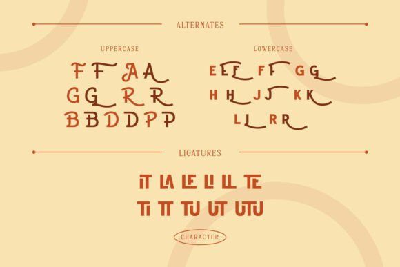 Molare Font PNG with transparent background - Preview 3