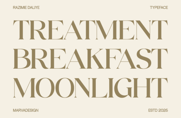 Razimie Daliye Font PNG with transparent background - Preview 3