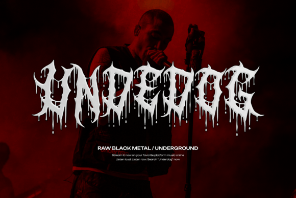 Reign Crimson Font PNG with transparent background - Preview 4