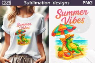 Summer Vibes Clipart Bundle Graphic by WatercolorColorDream · Creative ...
