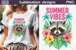 Summer Vibes Clipart Bundle Graphic by WatercolorColorDream · Creative ...