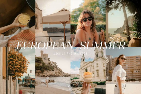 15 European Summer Lightroom Presets Graphic Actions & Presets By CVRPresets