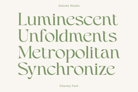 Chermy Font - Preview 2