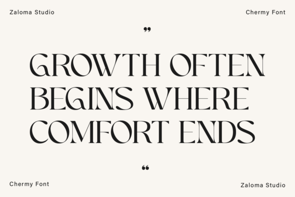 Chermy Font - Preview 5