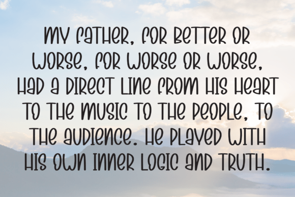 Easter Baseball Font - Preview 5