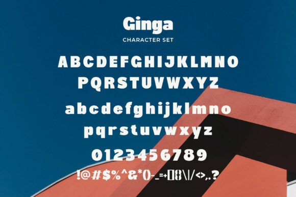 Ginga Font - Preview 1