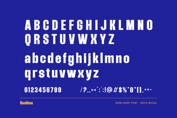 Gualima Font - Preview 1