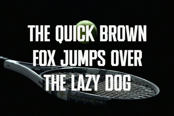 Gunsport Font - Preview 2