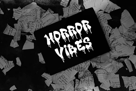 Horror Font - Preview 3
