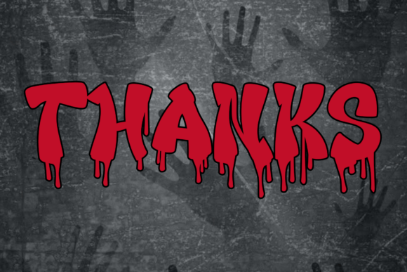 Horror Font - Preview 4