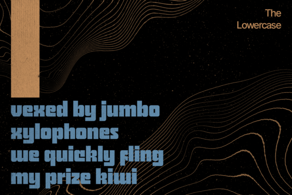 Kelspin Font PNG with transparent background - Preview 2