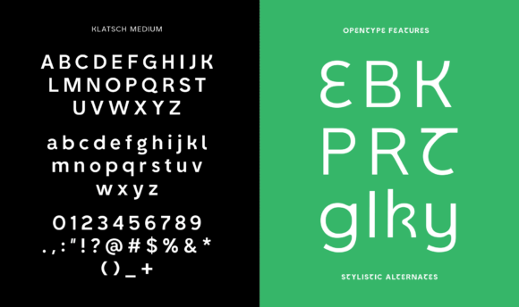 Klatsch Grotesk Font - Preview 5