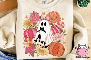 Preppy Halloween Ghost Png Graphic by BOO.design · Creative Fabrica