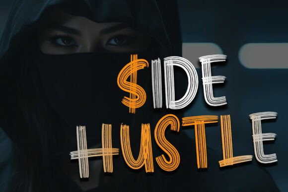 Rock Hustle Font PNG with transparent background - Preview 2