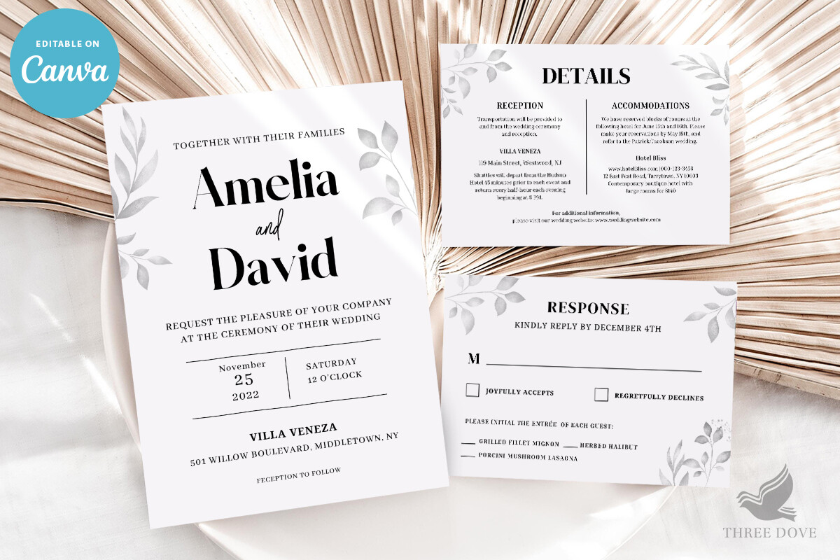 Wedding Invitation Bundle