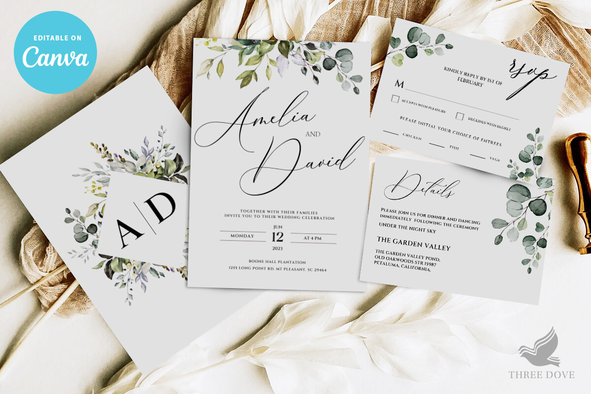 Wedding Invitation Bundle