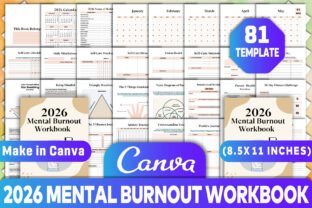 2026 Mental Burnout Workbook Canva Graphic by KDP GRAVITY · Creative ...
