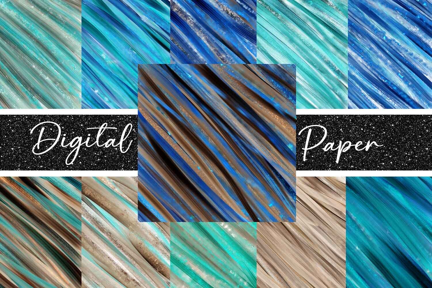 Beachy Textured Digital Paper Graphic by Viers Designs · Creative Fabrica