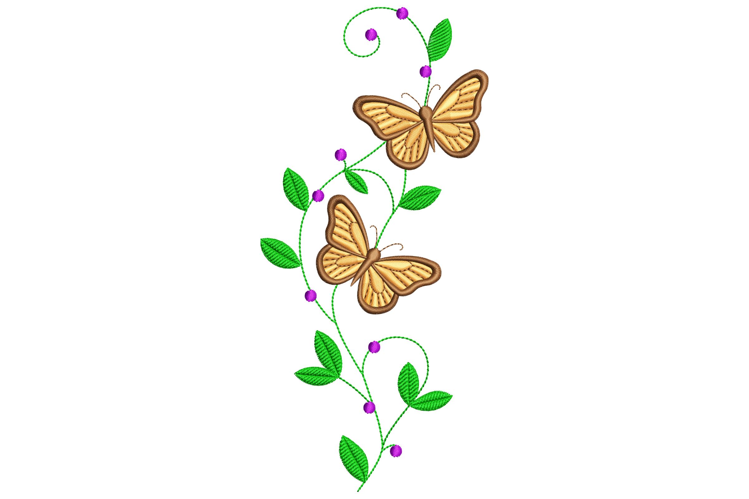 Butterflies on Vine