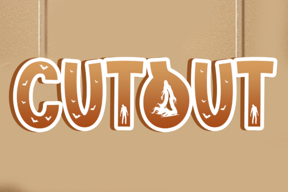 Horor Killer Font PNG with transparent background - Preview 3