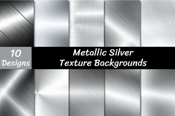 Metallic Silver Textures