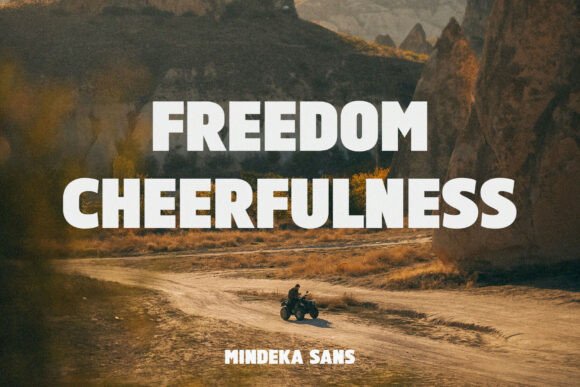 Mindeka Font PNG with transparent background - Preview 4